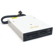 Устройство чтения карт памяти Acorp USB2.0 (all-in-1, + USB port) Internal black