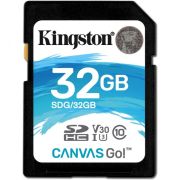 Карта памяти SDHC UHS-I KINGSTON Canvas Go 32 ГБ, Class 10